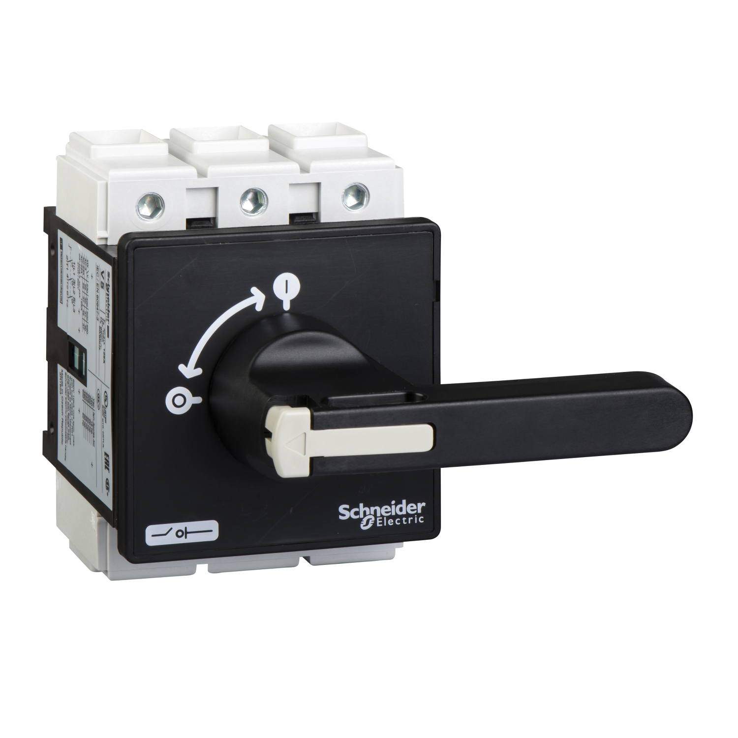 Schneider Electric Non-Fusible Disconnect Switch; 3-Pole; 115A; Rotary; Selector Switch; UL 508